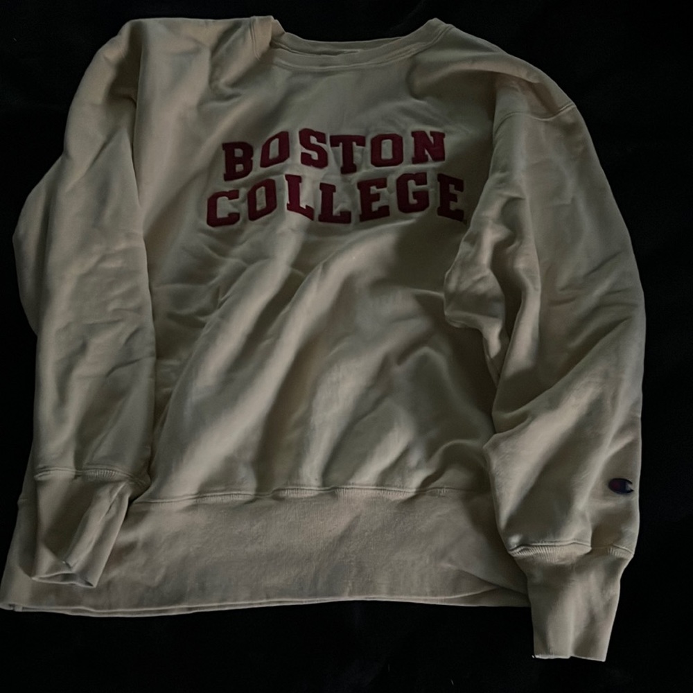 boston college champion crewneck
